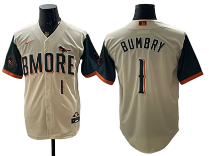 Custom Orioles Cream 2026 City Connect Stadium Jersey - All Stitched
