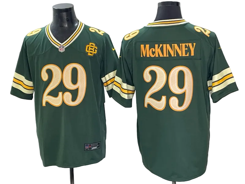 Custom 2026 Rivalries Packers Green Limited Football Jersey -All Stitched