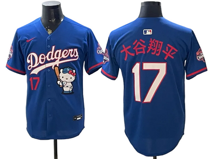 2026 Shohei Ohtani Hello Kitty Baseball Jersey -All Stitched