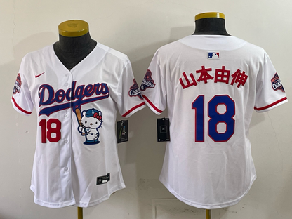 2026 Shohei Ohtani Hello Kitty Baseball Jersey -All Stitched