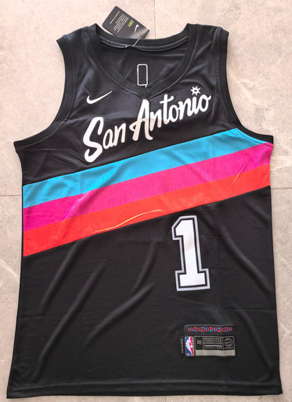 Victor Wembanyama San Antonio Spurs Baskeball Jersey -All Stitched