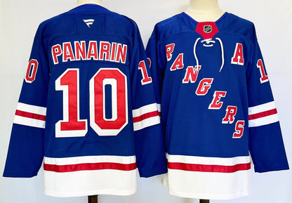 Custom Mika Zibanejad Home Premium Blue Hockey Jersey -All Stitched