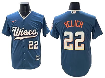 Custom Mineral Blue 2026 City Connect Stadium Jersey - All Stitched