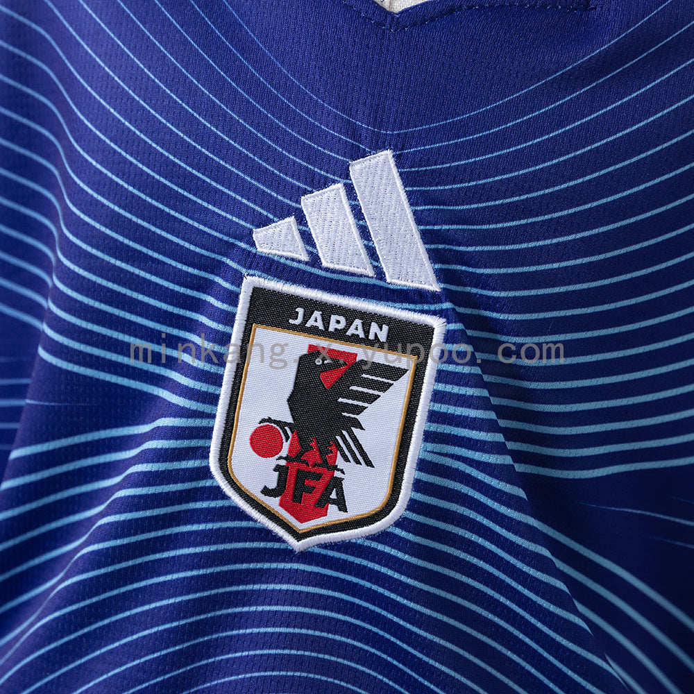Custom Youth Japan 2026 Home Red Soccer Jersey Kit Set– Personalized Name & Number
