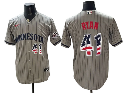 Custom USA 250 Fourth of July Baseball Jersey -All Stitched