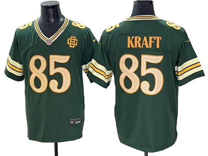 Custom 2026 Rivalries Packers Green Limited Football Jersey -All Stitched
