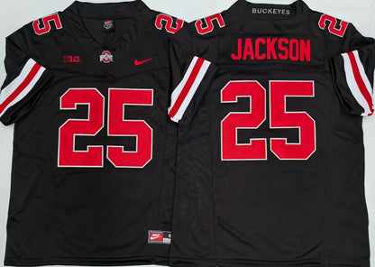 Men's Bo Jackson Vapor Jersey #25 Black Red Gray White Stranger Things Edition-All Stitched