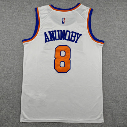 Jalen Brunson Josh Hart Karl-Anthony Towns Baskeball Jersey -All Stitched