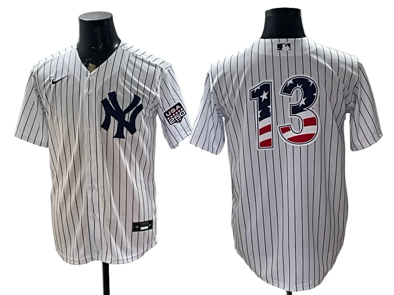 Custom USA 250 Fourth of July Baseball Jersey -All Stitched