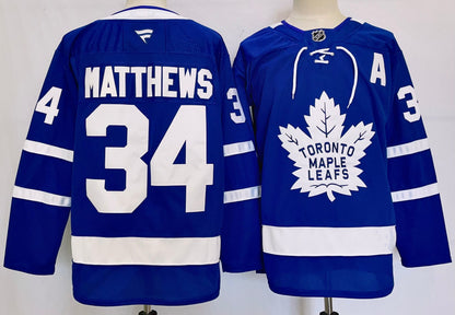 Custom Gavin McKenna Maple Leafs Home Blue White Alternate Black Hockey Jersey -All Stitched
