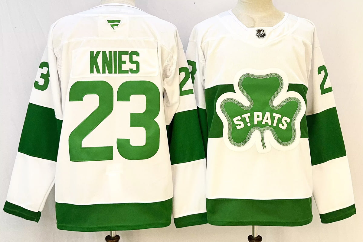 Custom Gavin McKenna Maple Leafs White Alternate 2 Hockey Jersey -All Stitched
