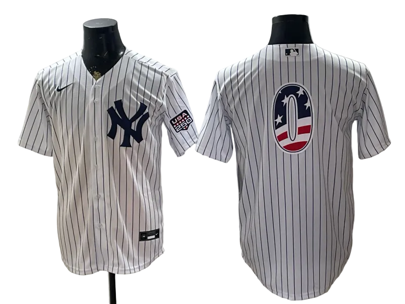 Custom USA 250 Fourth of July Baseball Jersey -All Stitched