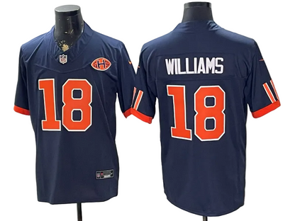 Custom 2026 Rivalries Bears Navy Vapor Limited Jersey -All Stitched