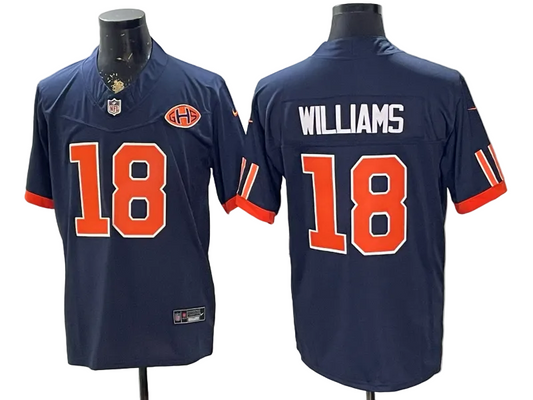 Custom 2026 Rivalries Bears Navy Vapor Limited Jersey -All Stitched