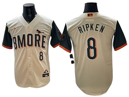Custom Orioles Cream 2026 City Connect Stadium Jersey - All Stitched