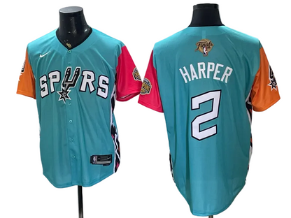 2026 San Antonio Spurs City Edition Green Baskeball Jersey -All Stitched