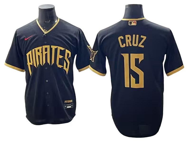 Custom Pirate Black 2026 City Connect Stadium Jersey - All Stitched