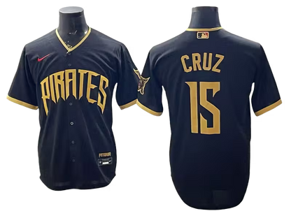 Custom Pirate Black 2026 City Connect Stadium Jersey - All Stitched
