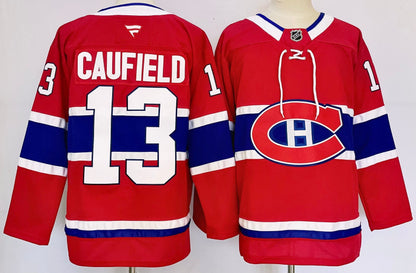 Custom 2026 Canadien Jakub Dobes Home Red Premium All Stitched Hockey Jersey