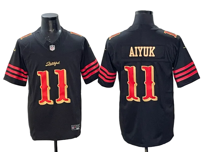 Custom Fred Warner 49ers Black Rivalries Collection Limited Football Jersey -All Stitched