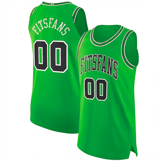 Basketball Custom Green Jersey – Icon Edition
