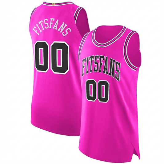 Basketball Custom Pink Jersey – Icon Edition