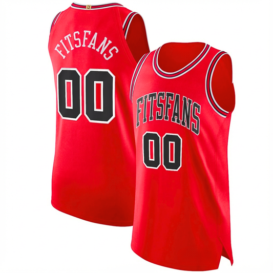 Basketball Custom Red Jersey – Icon Edition