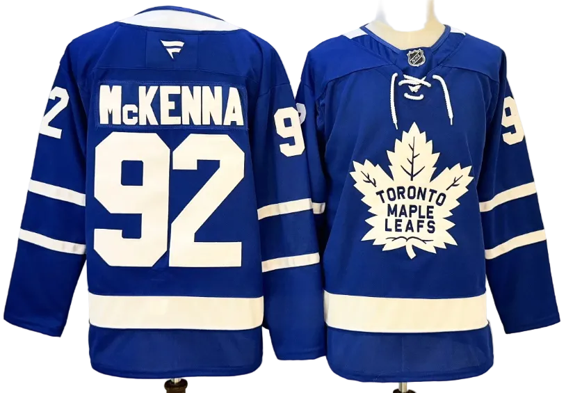 Custom 2026 MapleLeafs Home Blue Premium All Stitched Hockey Jersey