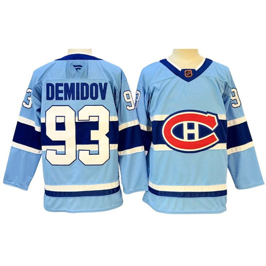 Custom 2026 Canadien Light Blue Special Edition 2.0 Premium All Stitched Hockey Jersey