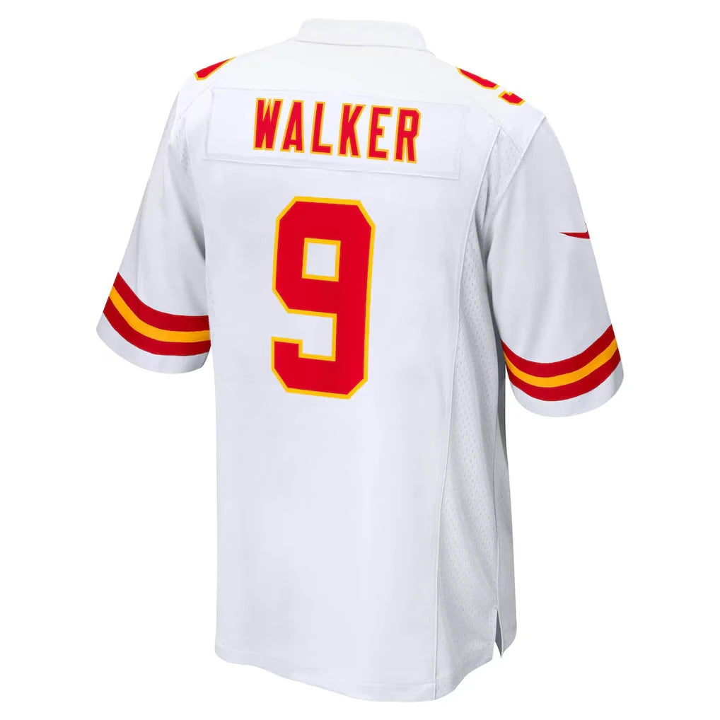 Custom Kenneth Walker III Chiefs Red White Limited Football Jersey -All Stitched