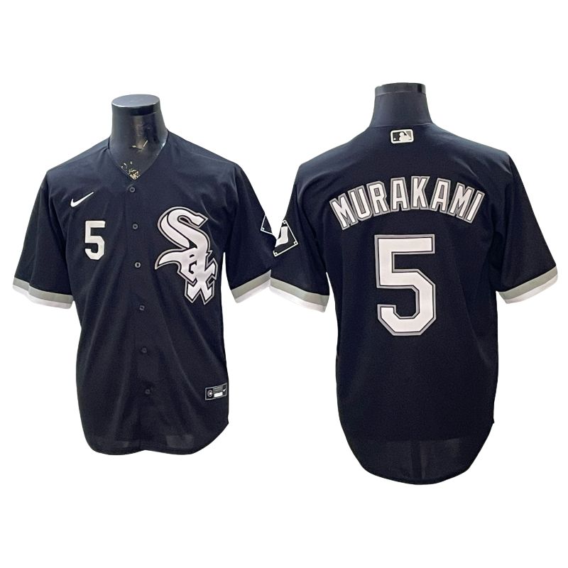 Munetaka Murakami Red Black White Gray Baseball Jersey -All Stitched