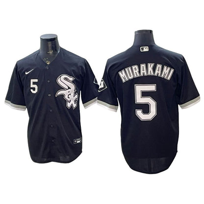 Munetaka Murakami Red Black White Gray Baseball Jersey -All Stitched