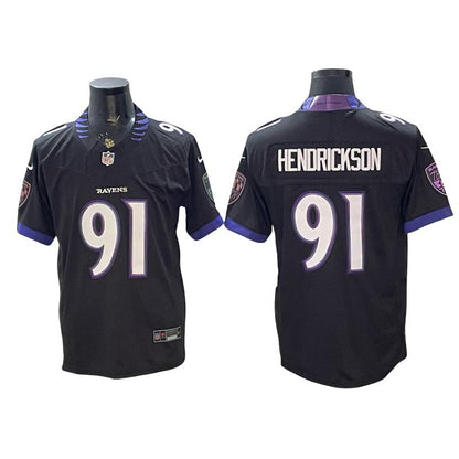 Custom 2026 Vapor Purple White Limited Football Jersey -All Stitched