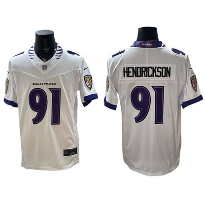 Custom 2026 Vapor Purple White Limited Football Jersey -All Stitched