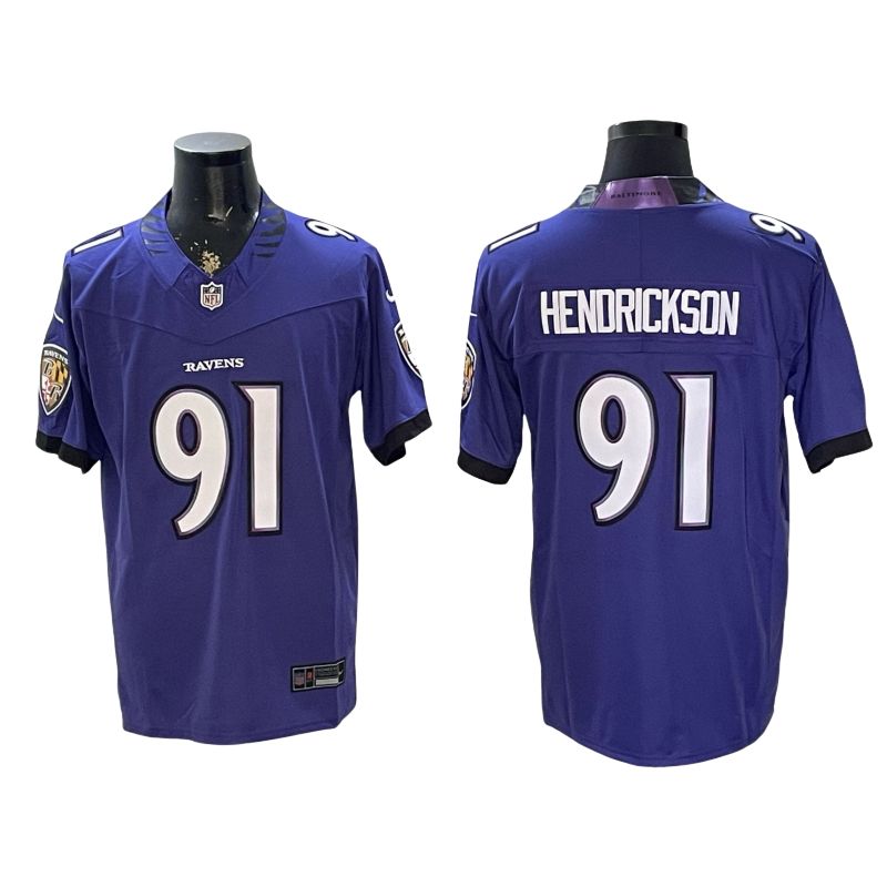 Custom 2026 Vapor Purple White Limited Football Jersey -All Stitched