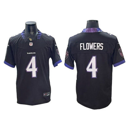 Custom 2026 Vapor Purple White Limited Football Jersey -All Stitched