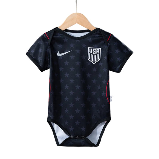 Custom Infant 2026 USA Away Navy Soccer Jersey | USA 2026 Baby Bodysuit