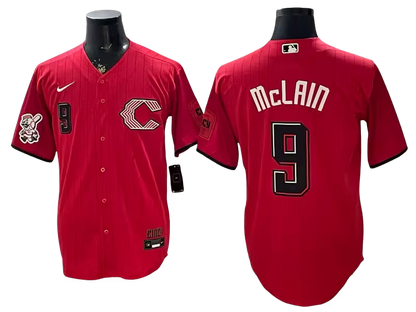 Custom Reds Red 2026 City Connect Stadium Jersey - All Stitched