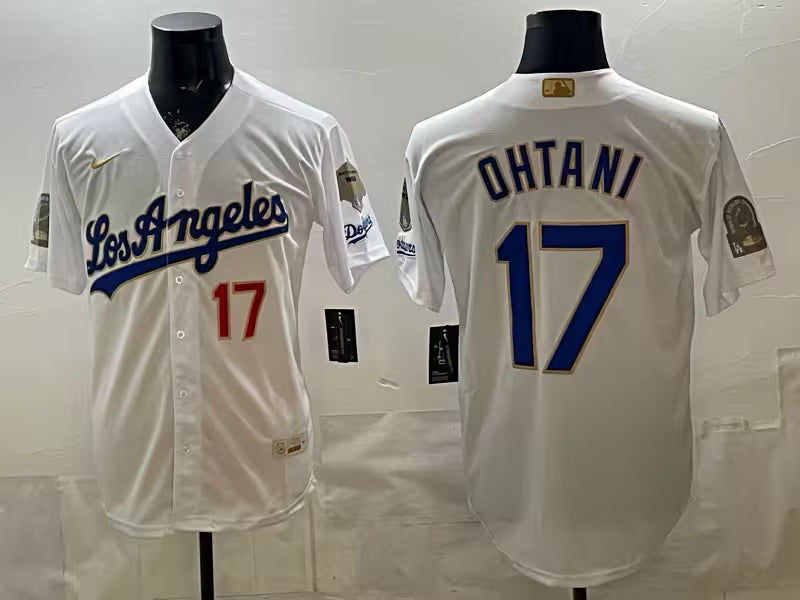 Custom Royal White 2026 Gold Collection Stadium Jersey - All Stitched