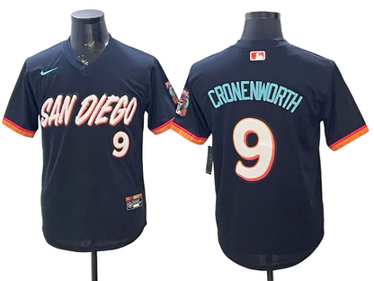 Custom Padre Obsidian 2026 City Connect Stadium Jersey - All Stitched