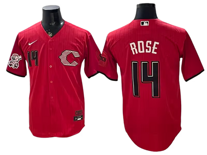 Custom Reds Red 2026 City Connect Stadium Jersey - All Stitched