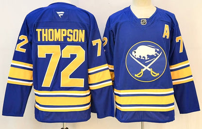 Custom 2026 Sabres Home Royal Premium All Stitched Hockey Jersey