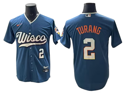 Custom Mineral Blue 2026 City Connect Stadium Jersey - All Stitched