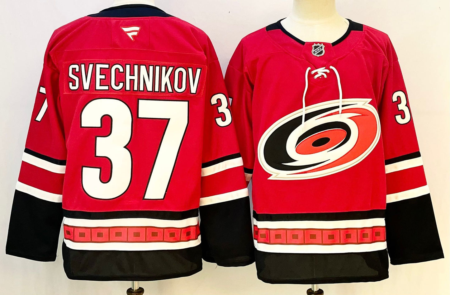 Custom 2026 Hurricane Alternate Red Premium All Stitched Hockey Jersey