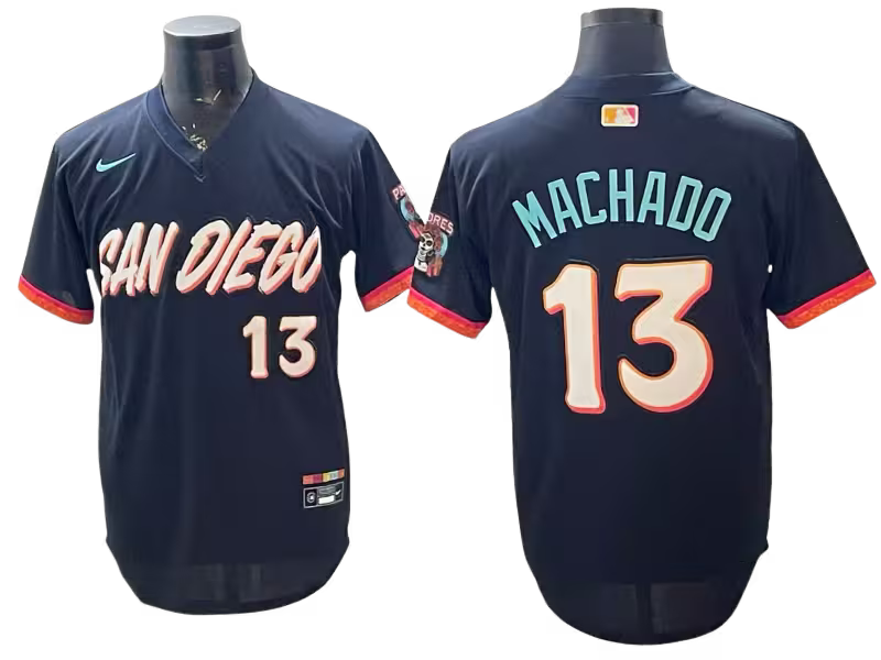 Custom Padre Obsidian 2026 City Connect Stadium Jersey - All Stitched