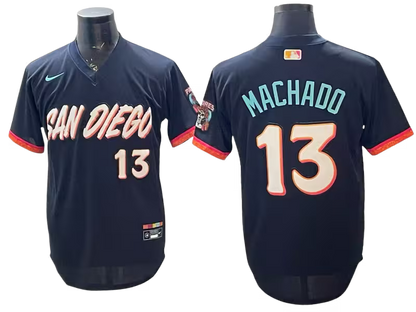 Custom Padre Obsidian 2026 City Connect Stadium Jersey - All Stitched