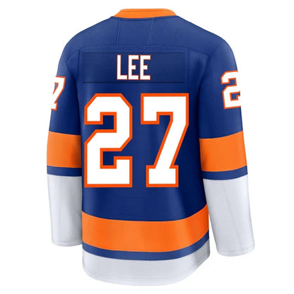Custom 2026 Home Royal Premium All Stitched Hockey Jersey
