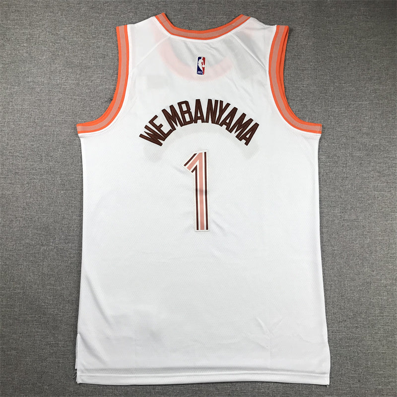 Victor Wembanyama San Antonio Spurs Baskeball Jersey -All Stitched