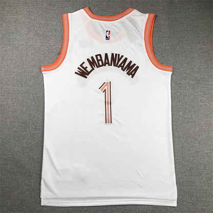Victor Wembanyama San Antonio Spurs Baskeball Jersey -All Stitched