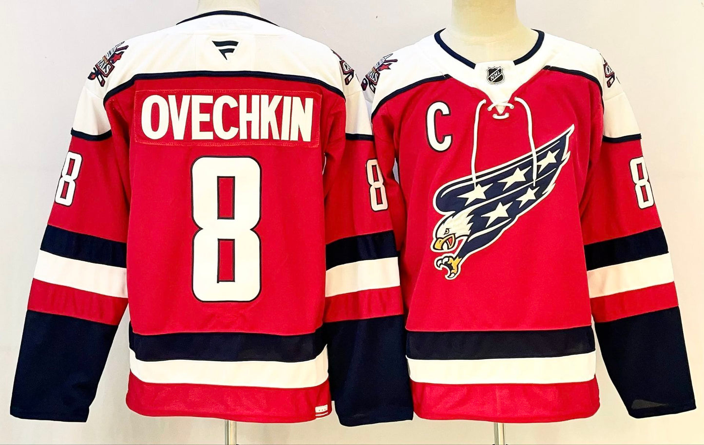 Custom 2026 Alternate Red Premium All Stitched Hockey Jersey